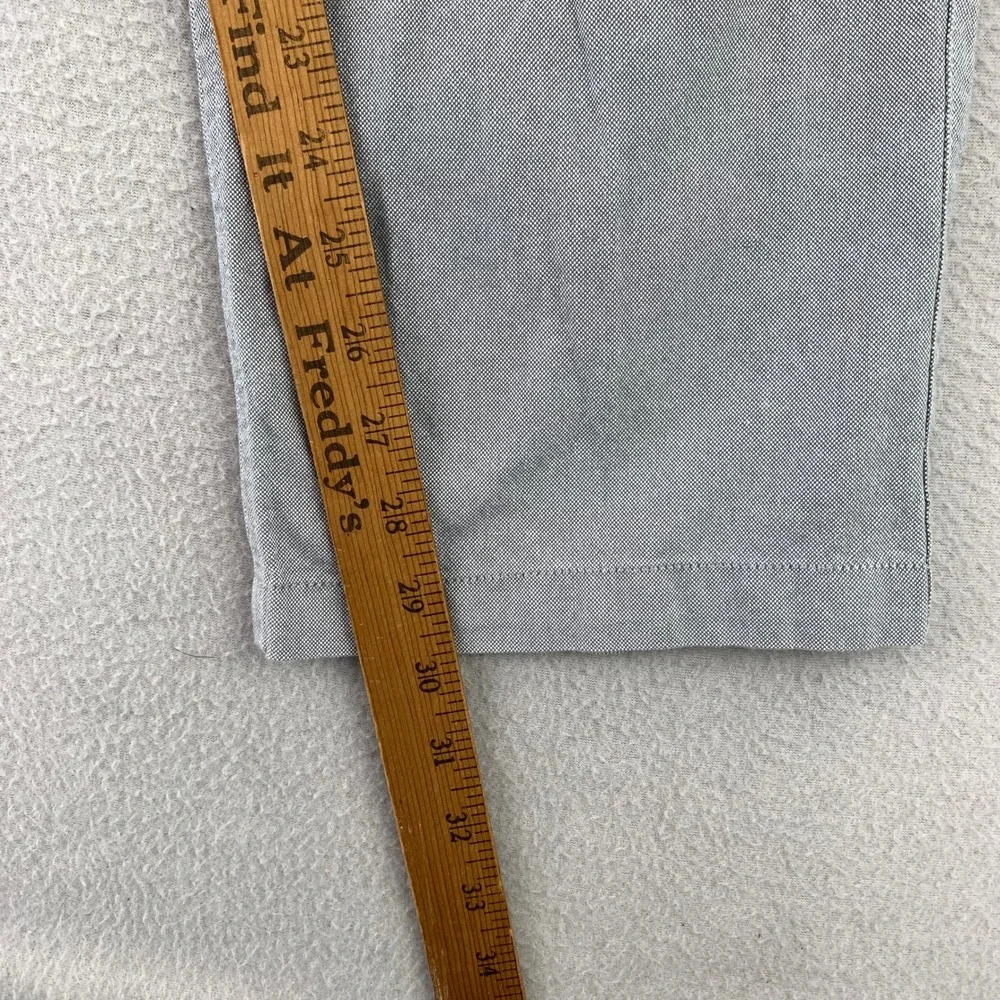 Bonobos‎ Chino Pants Mens 34x30 Gray Casual Cotton Straight Leg Trousers Career